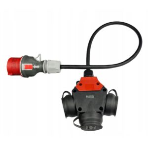 Adapteris no 380V uz 220V Rozete16A5P ligzdas3x220V/16A 0.5m