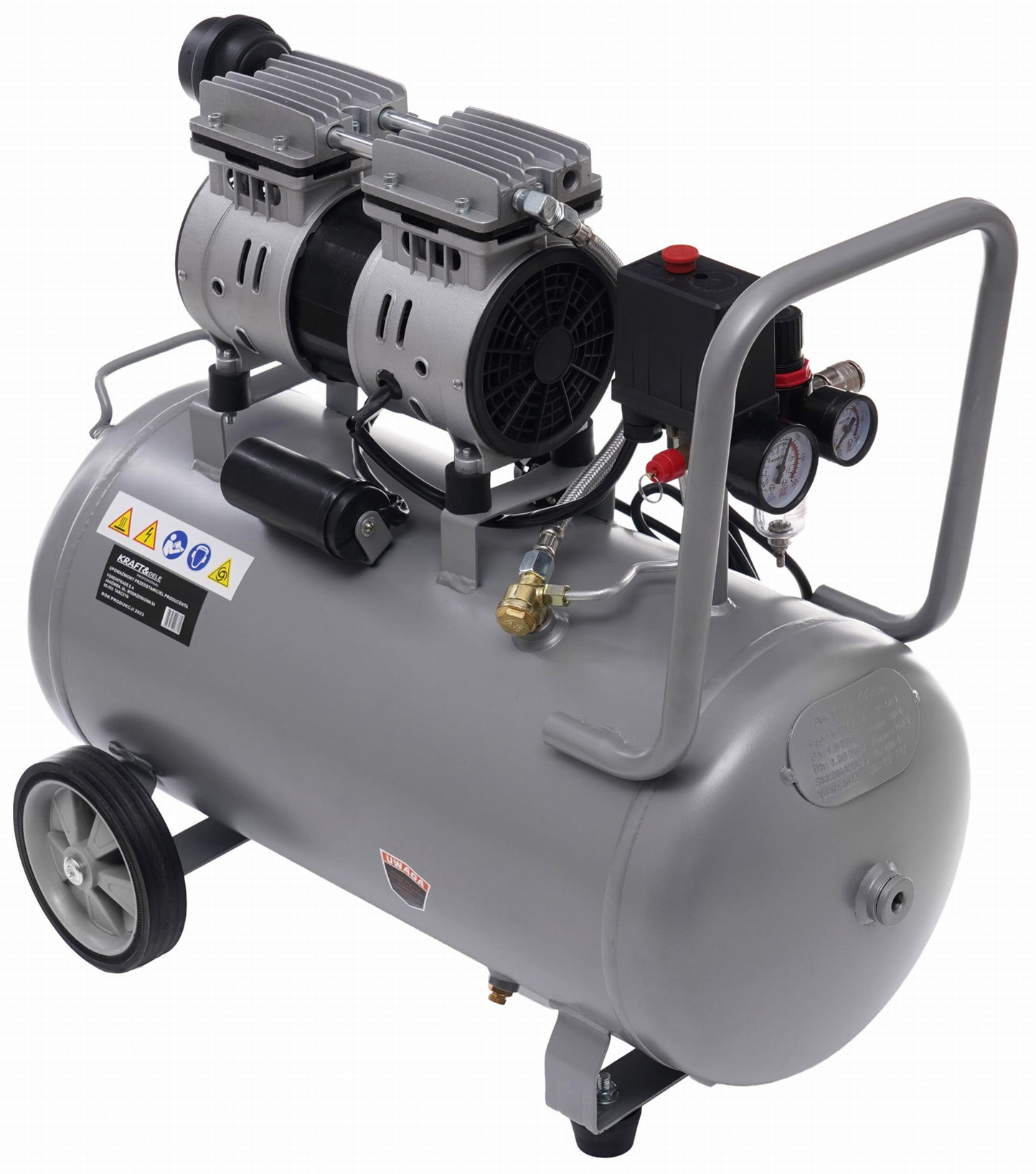 Oil-free compressor 50L 8bar 1500W KD1396 - Image 3