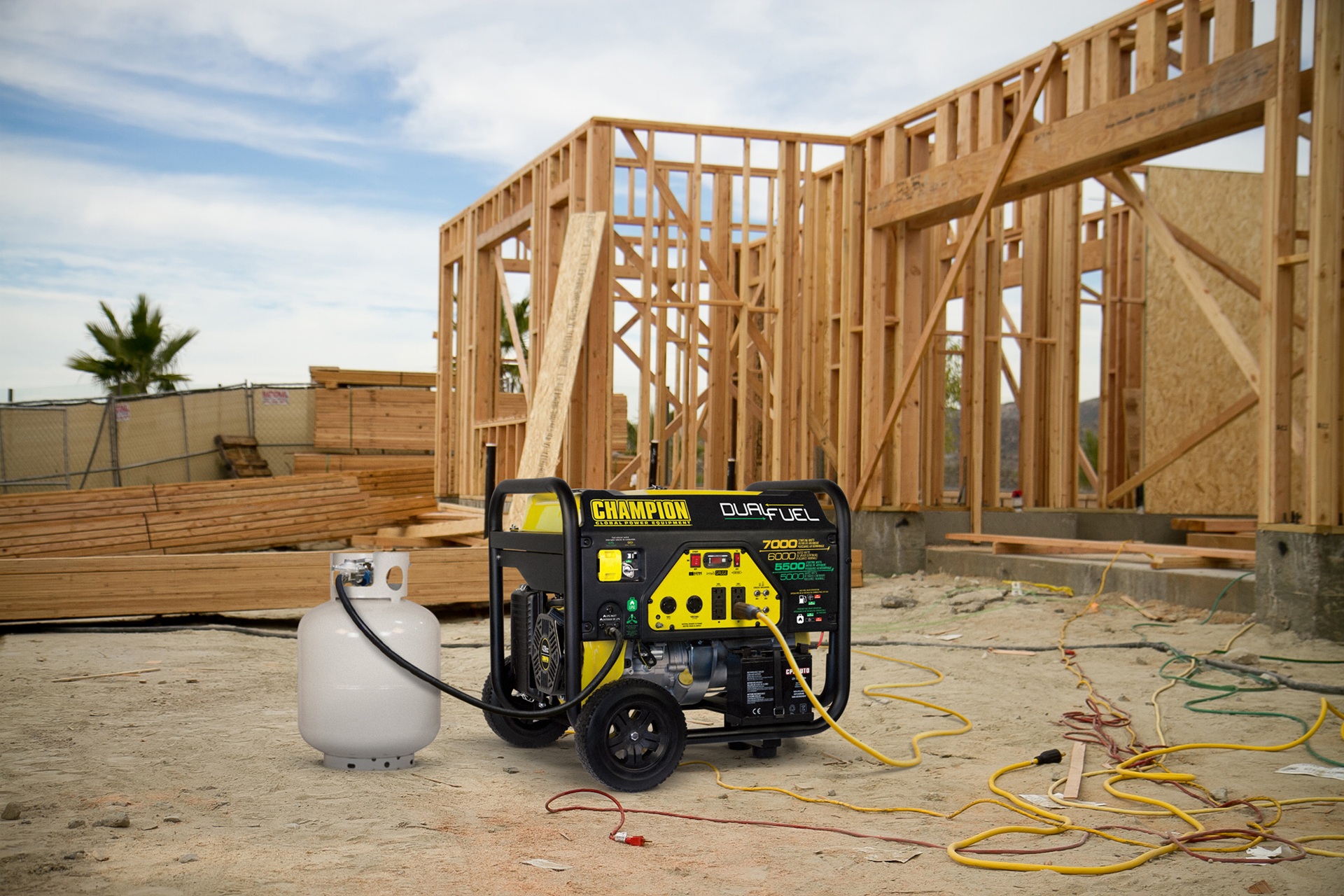 Champion 7000 Watt LPG Dual Fuel Generator CPG7500E2-DF-EU-SC — изображение 7