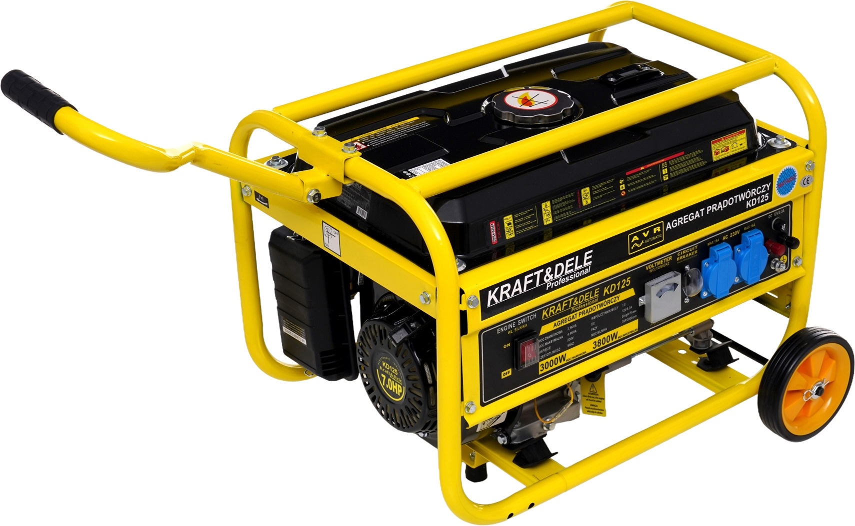 Kraft Dele KD125 3.8KW — изображение 3