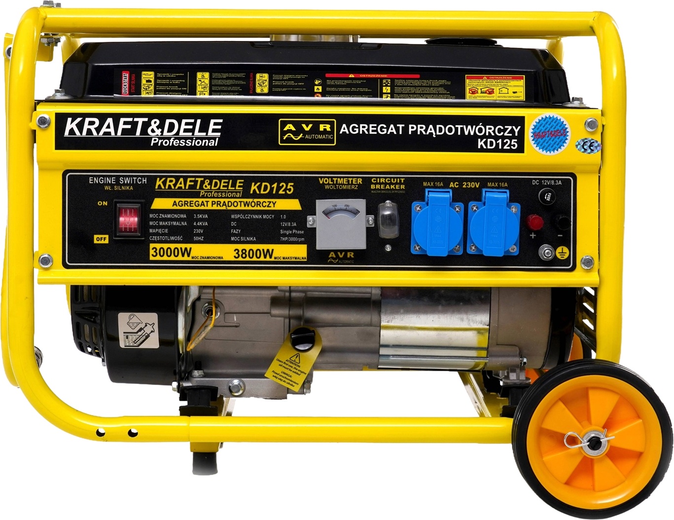 Kraft Dele KD125 3.8KW — изображение 8
